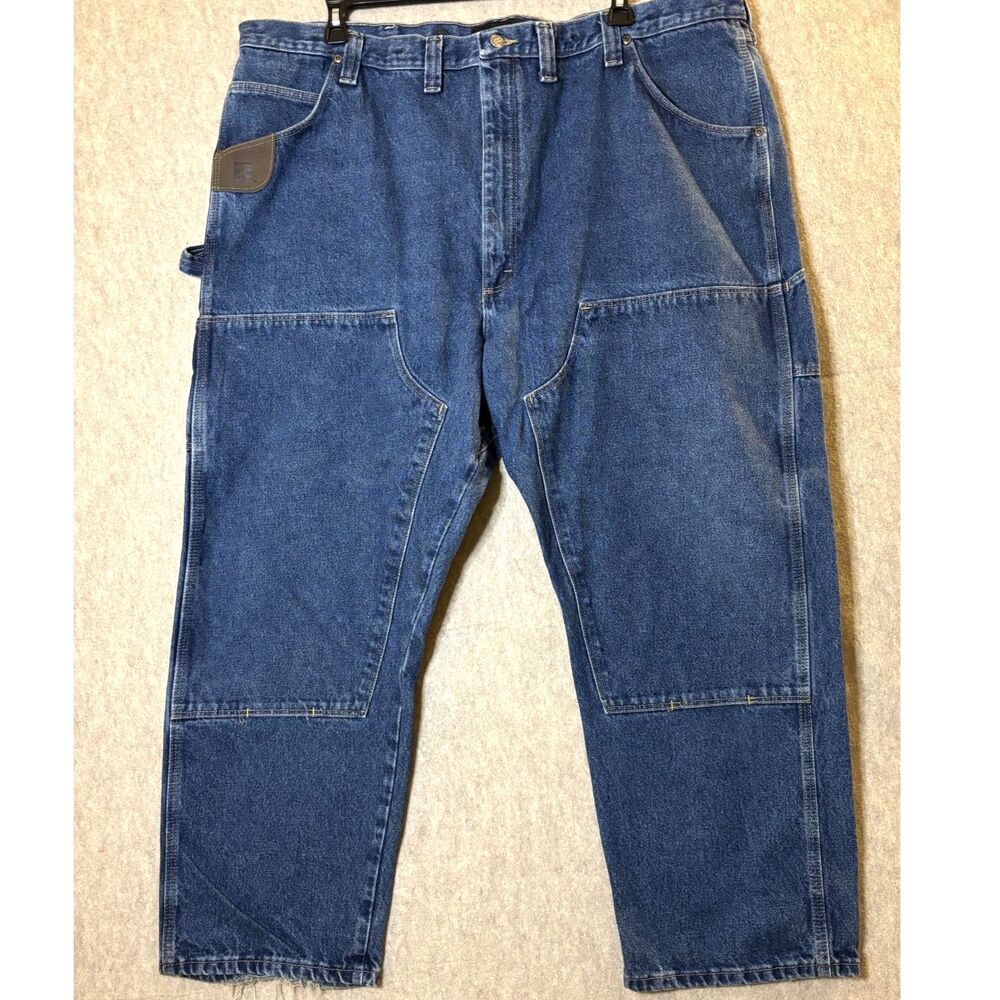 Wrangler Double Knee RIGGS Workwear Carpenter Jeans Men’s 48 Utility Work Pants